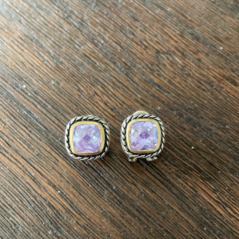 Silver 925 Earrings - image 1